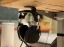 Simple Under Desk Headset Holder